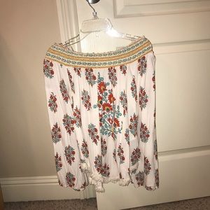 Off shoulder top